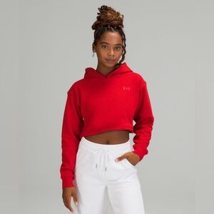 LULULEMON Team Canada All Yours Cropped Hoodie